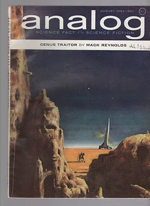 ANALOG vintage magazine AUGUST 1964 Knight Reynolds KELLY FREAS - Picture 1 of 1