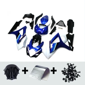 Blue White Black Fairings for Suzuki GSXR1000 K7 2007 2008 07 08 ABS Bodywork - Picture 1 of 8