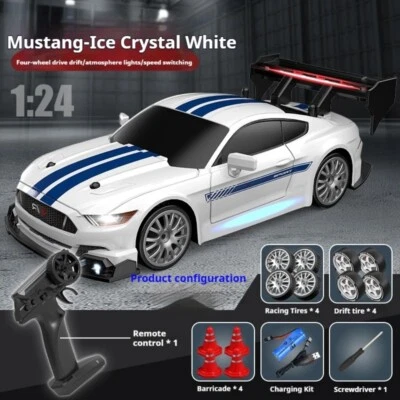 1:24 2.4G Fernbedienung Drift RC Auto 4WD 30 KMH High Speed Racing Car Spielzeug - Bild 1 von 4