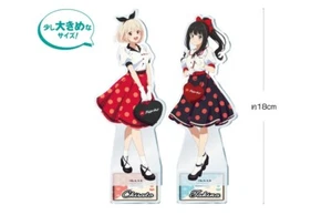 NEW Lycoris Recoil Pizza Hat Chisato Nishikigi Takina Inoue Acrylic Stand 2 set - Picture 1 of 1