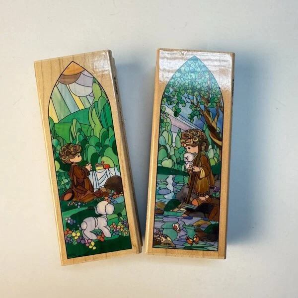 教堂蚀刻~宗教~诗篇~珍贵时刻橡皮印章~Stampendous UY003 — 第 1/4 张图片