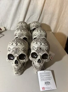 Morris Costumes - 7\ Zodiac Skull Halloween Decoration - Picture 1 of 2