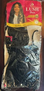 Lush Hair Sasha Locs Hair Extensions Crochet Braid - 360g - 22” - Color 1 - Picture 1 of 3