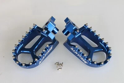 AIRTIME CNC BILLET CLAVIJAS DE PIE GRASAS ANCHAS YAMAHA WR250F WR450F (2024-2025) -BL47 Foto 1 de 4