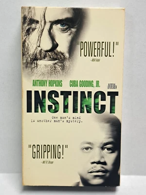 INSTINCT Anthony Hopkins Cuba Gooding Jr. VHS 1999 pre-owned - Image 1 of 4