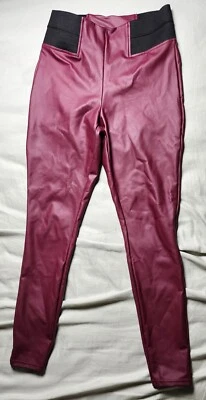 Vera Wang Pants Burgundy Pants Skinny Leggings Simply Vera - Image 1 of 4