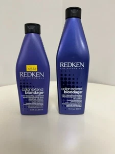 Brand New Redken Color Extend Blondage Shampoo 10.1oz & Conditioner 8.5oz DUO