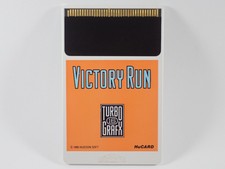 VICTORY RUN HUDSON SOFT TURBOGRAFX 16 HuCARD VIDEO GAME w/ SLEEVE ONLY
