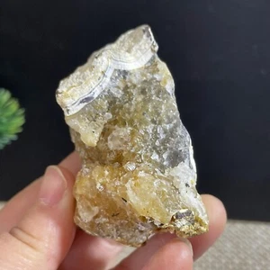 Beautiful ! Natural GoBi agate eye Agate Crystal Stone Specimen Healing 98g - Foto 1 di 8