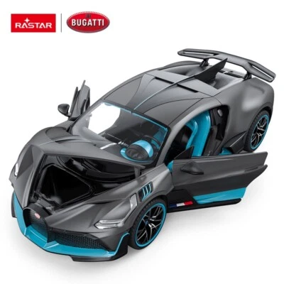 Rastar Die Cast Alloy Licensed Bugatti Divo Kids Toy Car 63900 1:24 Scale - Grey - Image 1 of 4