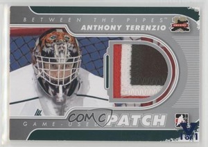 2011-12 ITG Between the Pipes Game-Used 1/1 Anthony Terenzio #M-60 Patch n1u