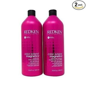 Shampoo magnetico Redken Color Extend + balsamo 33,8 once/1 litro