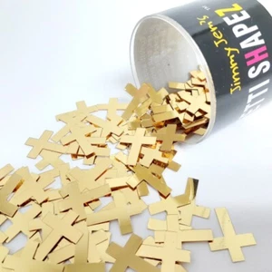 Confetti Cross - 3 Colors to Choose - 2 Pchs or 1/2 lbs - FREE SHIP - Picture 1 of 19