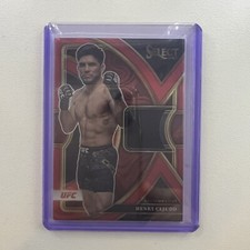 2023 Panini UFC Select Henry Cejudo Selective Swatches Red 52/99