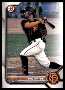 2022 Bowman #BP-55 Luis Matos - Picture 1 of 4