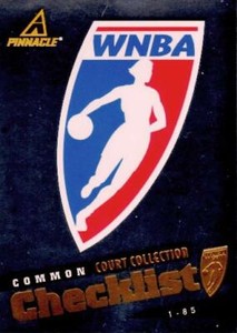 WNBA BASKETBALL 1998 PINNACLE COMMON COURT COLLECTION SILVER FOIL CHECKLIST