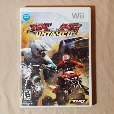 MX vs. ATV Untamed For Nintendo Wii Video Game CIB W/ Manual Insert Booklet 2007 - Image 1 of 4