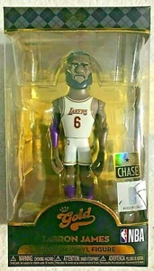 Funko GOLD LEBRON JAMES CHASE 5" PREMIUM VINYL FIGURE  **NEW** - Picture 1 of 12