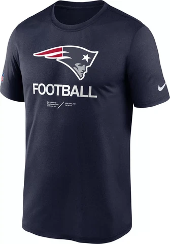 New England Patriots Men's Nike Sideline Legend Navy Tee - NWT  FREE SHIPPING Cover