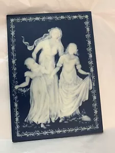 Azulejo Mettlach Villeroy Boch Edición Limitada 1978 Día de la Madre Placa Jaspe - Imagen 1 de 14
