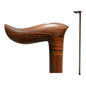 Gehstock aus Holz - Stock Handarbeit in Mittelamerika, Luxus Lorbeerholz - Bild 1 von 10