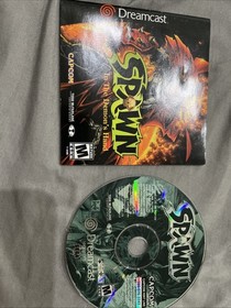 Spawn: In the Demon's Hand (Sega Dreamcast, 2000) Disc And Manual