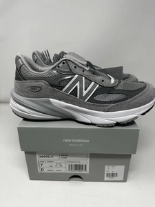 SZ 7 New Balance 990v6 GREY M990GL6 MADE IN THE USA BRAND NEW MiUSA Men’s - Picture 1 of 6