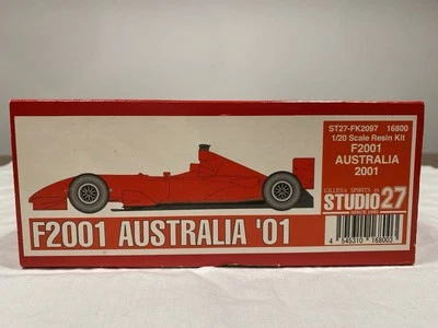 Studio27 1/20 Ferrari F2001 F1 2001 Australian GP static model kit - Immagine 1 di 2