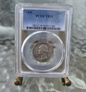 1941 Washington Quarter-PCGS VF35 - Picture 1 of 2