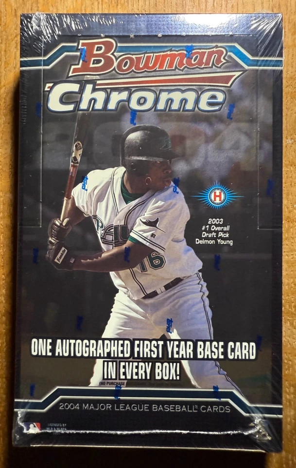 2004 Bowman Chrome Baseball Sealed Hobby Box...King Felix Auto RC?...Molina RC? - Image 1 of 4