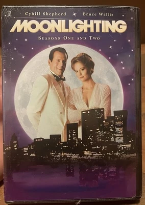 New Sealed Moonlighting Seasons 1 & 2 DVD Box Set Cybill Shepherd Bruce Willis  - Image 1 of 2