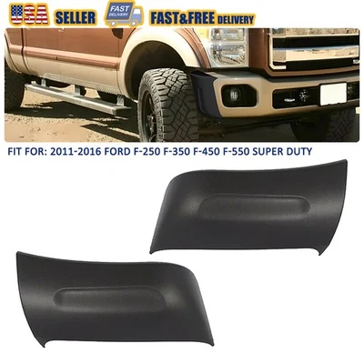 For 11-16 Ford F250-550 Super Duty Front LH RH Bumper Trim Molding Fender Flare - Imagem 1 de 4