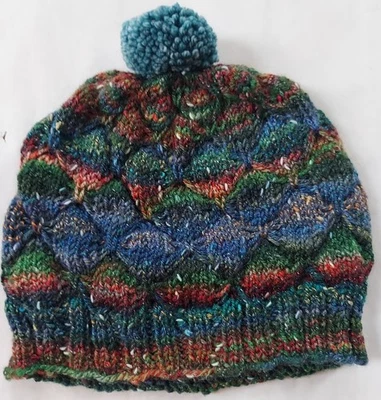 SOMBREROS OSCUROS AZULES VERDES ÓXIDO HECHOS A MANO Sombrero de invierno tejido talla única 010 Foto 1 de 2