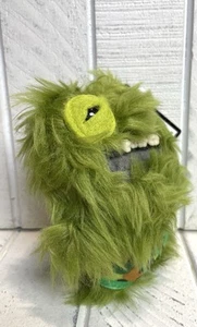 Schlüsselanhänger Fuggler lustiges hässliches Monster Plüsch Count Underoo Mcgoo - grün Tarnmuster neu mit Etikett - Bild 1 von 5