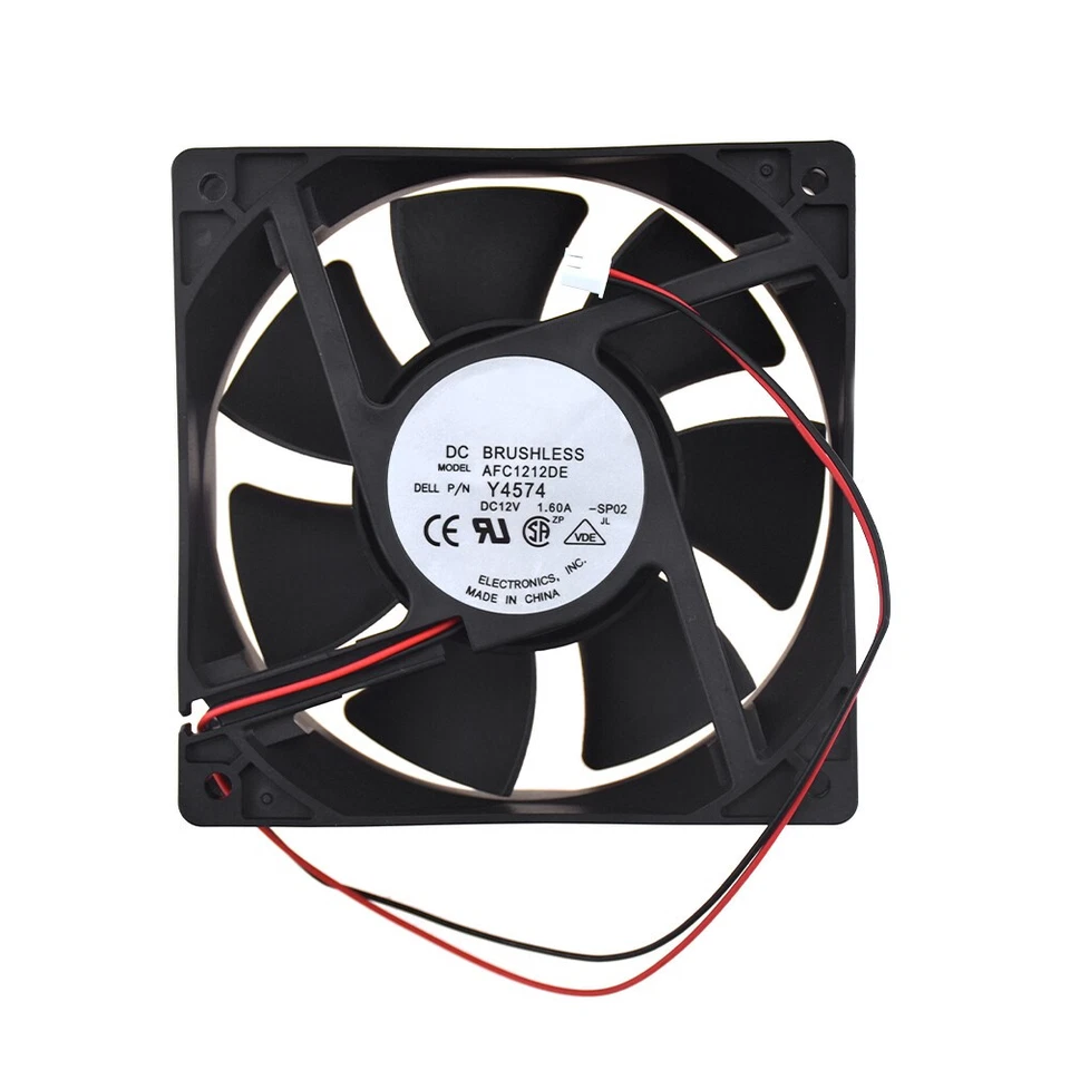 Cooling fan AFC1212DE for Delta Y4574 D8794 Large air volume 1.6A 12V 120*38mm - Image 1 of 4