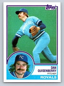 1983 Topps #155 Dan Quisenberry Kansas City Royals - NM/MT - Picture 1 of 2