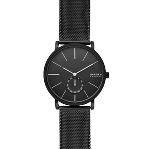 SKAGEN HAGEN SKW7604 BLACK DIAL BLACK STAINLESS STEEL BRACELET 40MM MENS WATCH - Picture 1 of 4