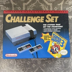 Nintendo NES Challenge Set SUPER Mario 3 Sistema de Entretenimiento CIB SIN JUEGO - Imagen 1 de 10