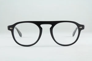 Authentic Garrett Leight HARDING MBK Glossy Black 47mm Glasses - Picture 1 of 6