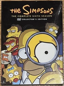 The Simpsons the Complete Sixth Season Collectors Edition 2011 DVD Set New -Gm12 - Picture 1 of 9