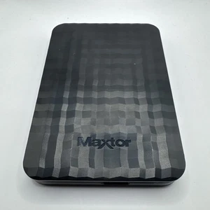 Maxtor M3 Portable External Hard Drive 1TB Black USB Storage - Picture 1 of 3