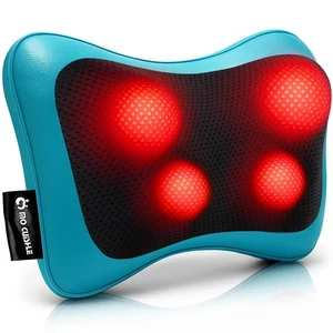 Elektrisches Shiatsu Rückenmassagegerät mit Wärme - Leistungsstarkes 3D Kneten für Nacken, Sch... - Bild 1 von 9