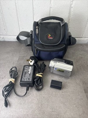 Sony Handycam DCR-SR37 HDD 60GB Hybrid Digital Camcorder - Working & Complete - Image 1 of 4
