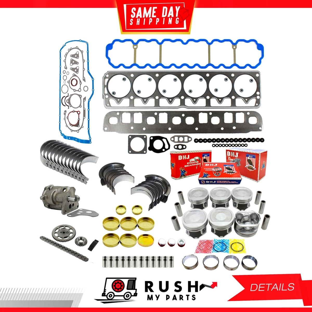 Kit Reconstrucción Motor Jeep Cherokee Trailhawk 2015 3.2l | Meses Sin