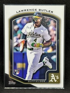Lawrence Butler 2025 Topps Flagship #28 Rookie (RC) - Atletica leggera - Foto 1 di 2