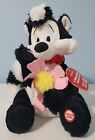 Hallmark 10' Pepe Le Pew Plush Skunk w/Flower I Pick You SOUND FEATURE WORKS