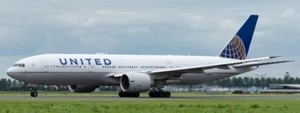 JC WINGS JC40671 1/400 B777-200ER UNITED AIRLINES REG: N78001 W/ANT -PRE ORDER - Picture 1 of 2