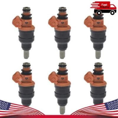 Juego de 6 inyectores de combustible INP-060 para Chrysler Sebring Dodge Stratus 2,5 L V6 95-00 Foto 1 de 4