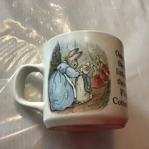 Beatrix Potter Wedgwood Peter Rabbit Vintage Cup 1993 ENGLAND Frederick Warne Co - Picture 1 of 8