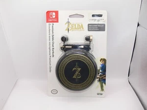 Nintendo Switch ZELDA BOTW Premium Chat Earbuds + CASE BRAND NEW SEALED - Picture 1 of 10